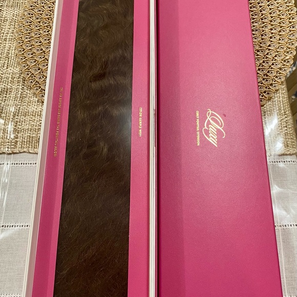 Luxy Hair Ponytail/120g/20 inches/ Neutral Brown - Picture 2 of 10